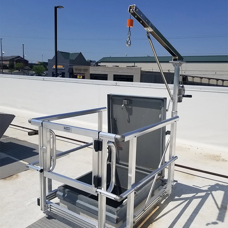 Roof Access Hoist System